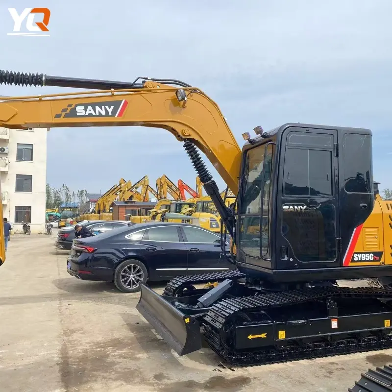 90% New SANY SY95 Medium Excavator Good Performance Equipment