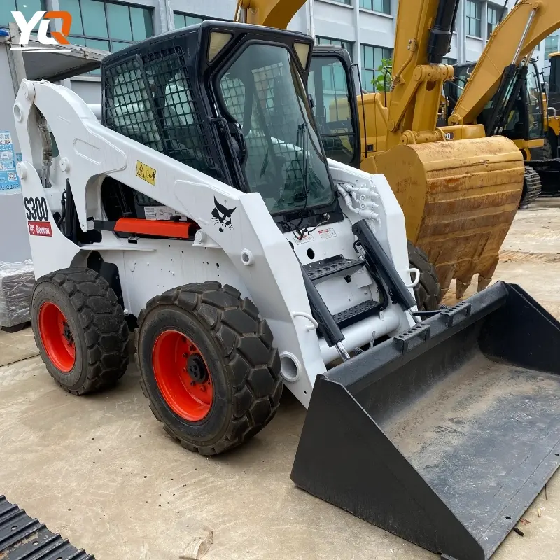 Bobcat S300 Second Hand Skid Steer Loader Durable Structure High Productivity