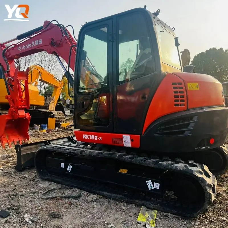 Cheap Used Kubota KX183 Crawler Digger For Garden Construction