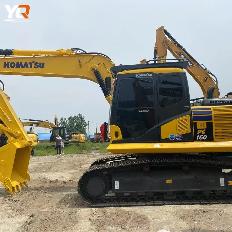 High Cost Performance Second Hand Komatsu PC160 Crawler Excavator Durable Design