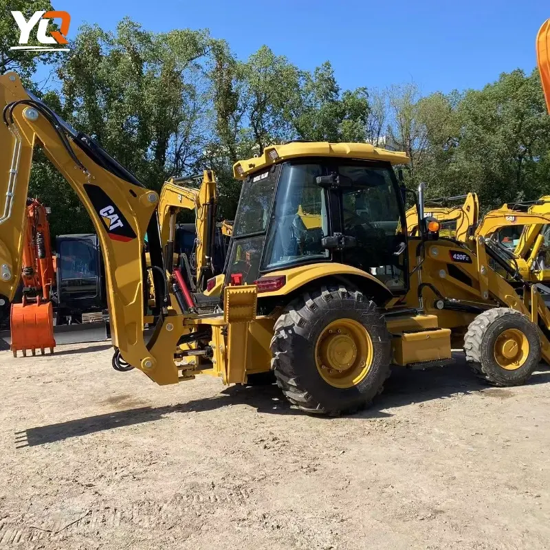 High Quality Used CAT 420F Backhoe Loader USA Brand For Sale