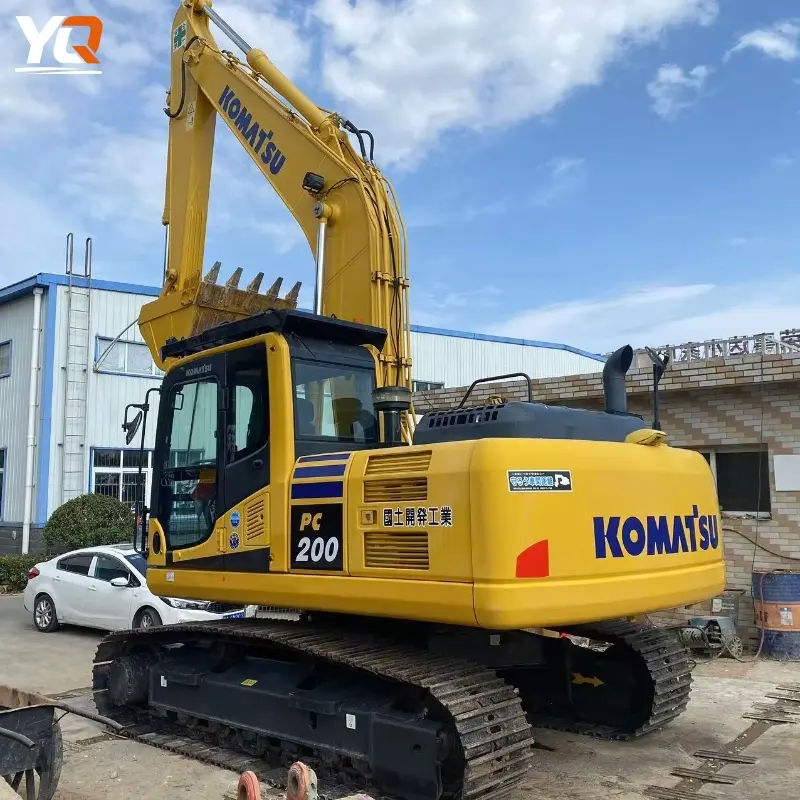 Hot Sale Second Hand Komatsu PC200-8 Crawler Excavator Original Condition