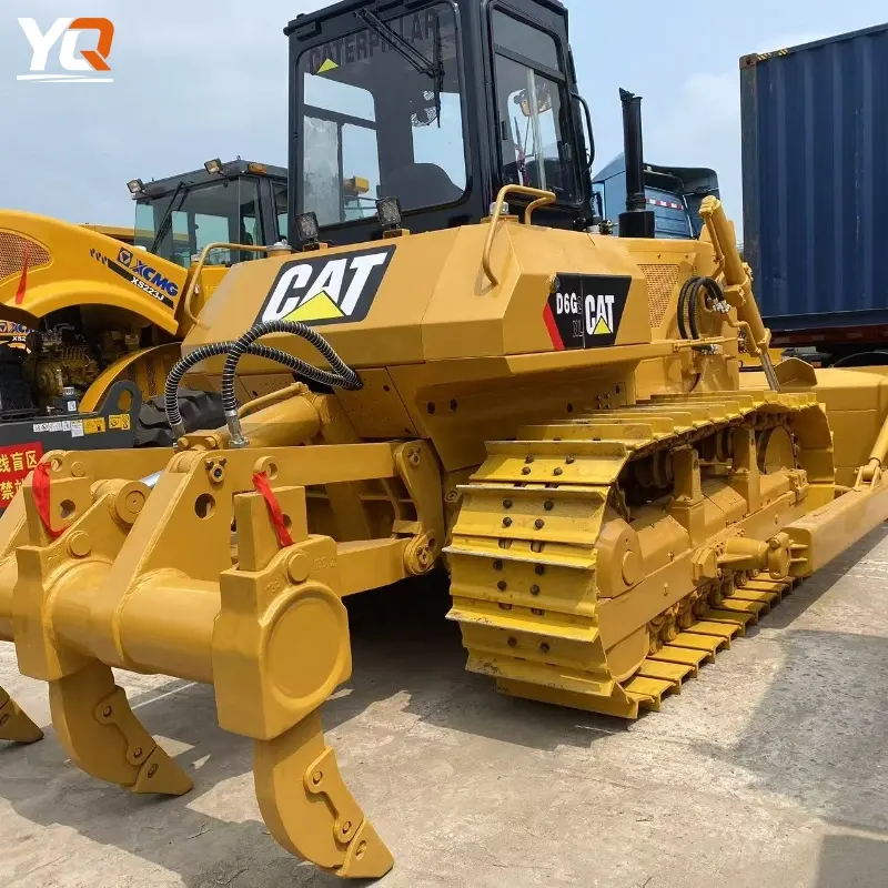 Original Used CAT D6 Bulldozer Durable Engineering Equipment