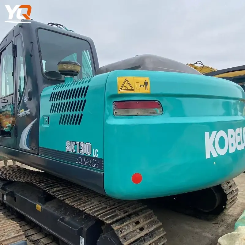 Second-Hand Kobelco SK130 Medium Excavator Durable Machine