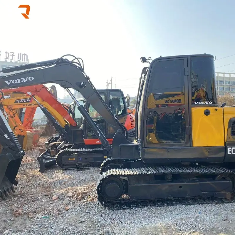 Second-Hand Volvo EC60 Compact Excavator Durable Machine