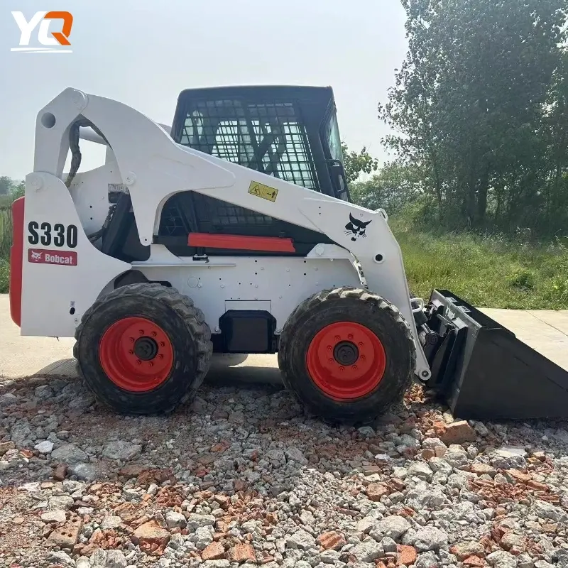 Used Bobcat S330 Skid Steer Loader Heavy Duty Design for Tough Work