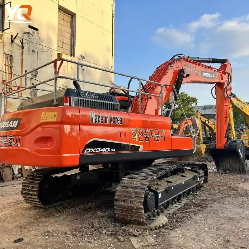 Used Doosan DX340 Heavy Excavator