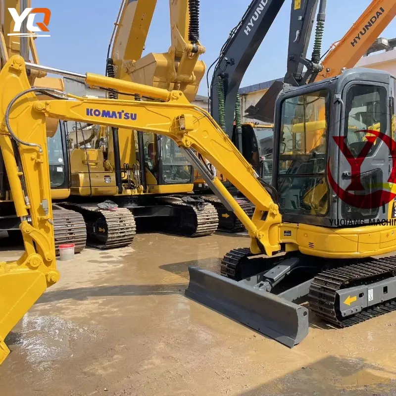 Used Komatsu PC35 Small Excavator Flexible Operation Nice Condition