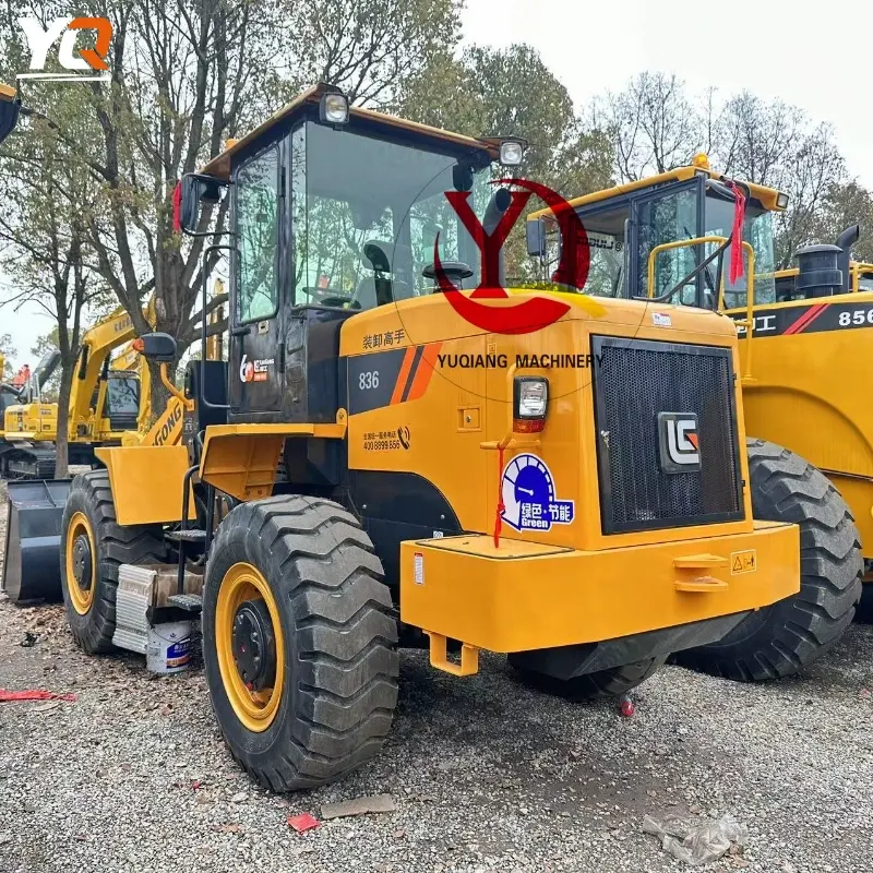 Used LiuGong 836 Wheel Loader Strong Power for Construction Applications