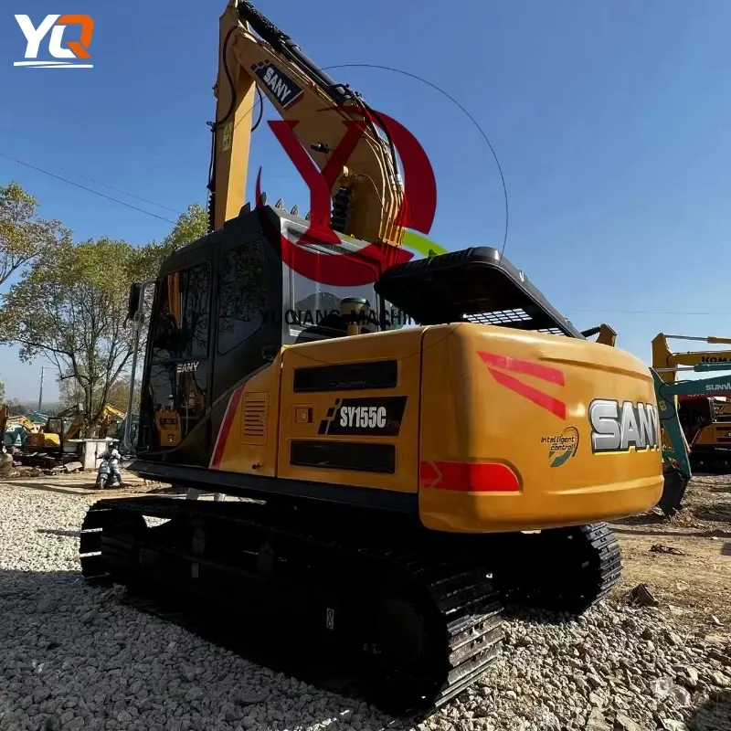 Well-Maintained SANY SY155 Excavator Good Condition Machine