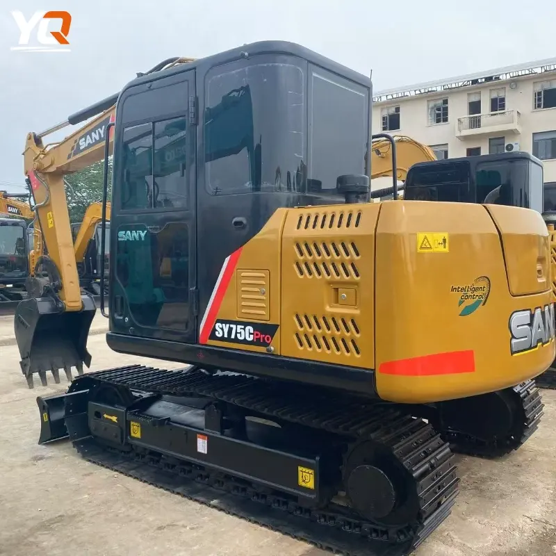 Well-Maintained SANY SY75 Small Excavator Competitive Price